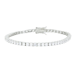 BRACCIALE TENNIS 3MM IN ARGENTO 925