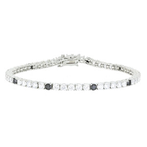 BRACCIALE CM 18 TENNIS 3MM IN ARGENTO 925