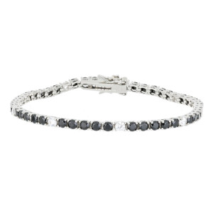 BRACCIALE CM 18 TENNIS 3MM IN ARGENTO 925