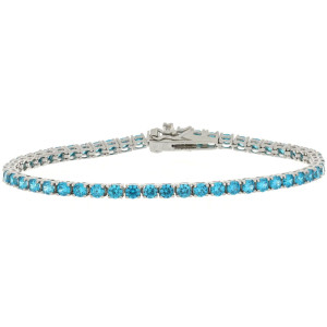 BRACCIALE CM 18 TENNIS 3MM IN ARGENTO 925