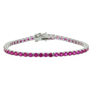 BRACCIALE CM 18 TENNIS 3MM IN ARGENTO 925