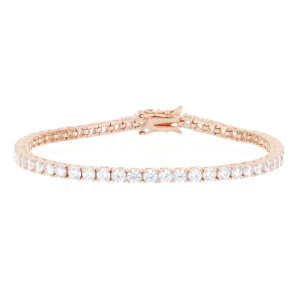 BRACCIALE CM 18 TENNIS 3MM IN ARGENTO 925