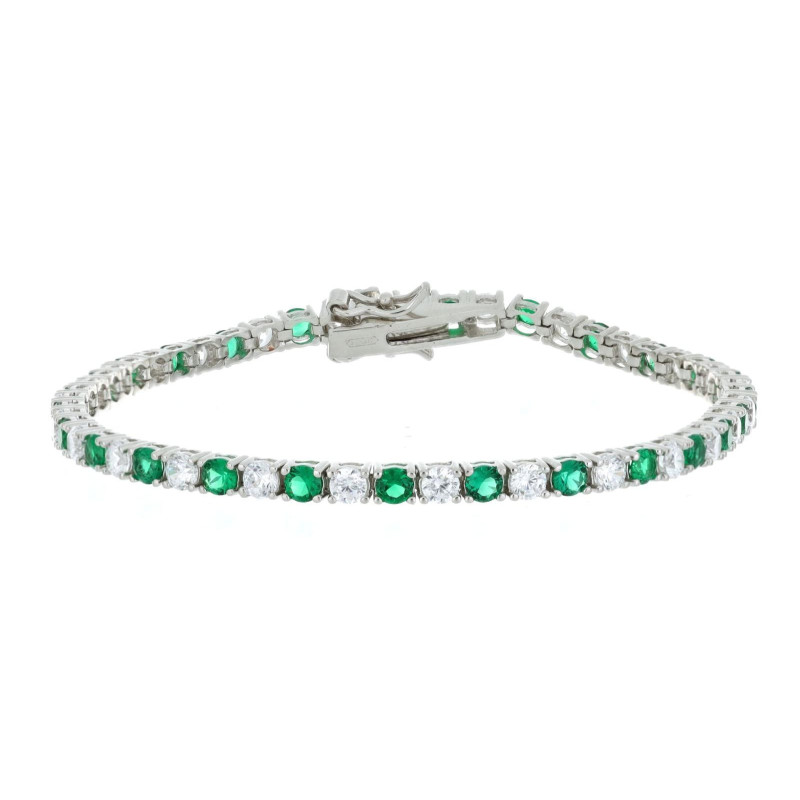 BRACCIALE CM 18 TENNIS 3MM IN ARGENTO 925