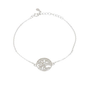 BRACCIALE ALBERO DELLA VITA IN ARGENTO 925