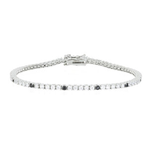 BRACCIALE CM 18 TENNIS 2MM IN ARGENTO 925