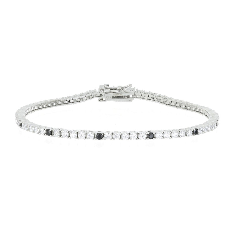 BRACCIALE CM 21 TENNIS 2MM IN ARGENTO 925