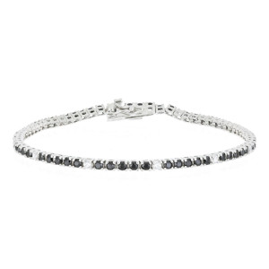 BRACCIALE CM 18 TENNIS 2MM IN ARGENTO 925