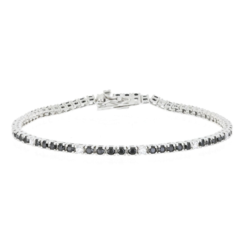 BRACCIALE CM 21 TENNIS 2MM IN ARGENTO 925