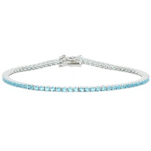 BRACCIALE CM 18 TENNIS 2MM IN ARGENTO 925