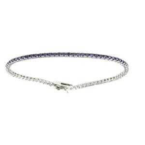 BRACCIALE CM 18 TENNIS 2MM IN ARGENTO 925