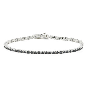 BRACCIALE CM 18 TENNIS 2MM IN ARGENTO 925