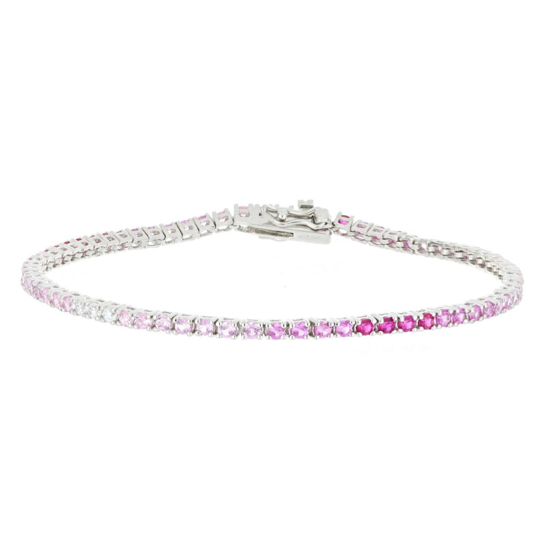 BRACCIALE CM 18 TENNIS 2MM IN ARGENTO 925