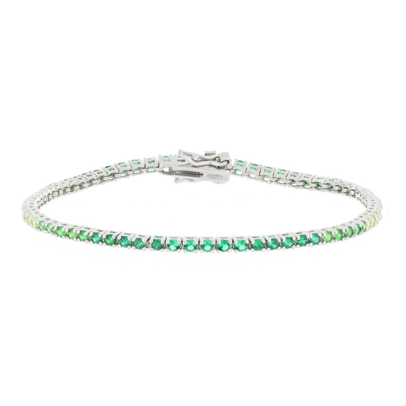 BRACCIALE CM 18 TENNIS 2MM IN ARGENTO 925