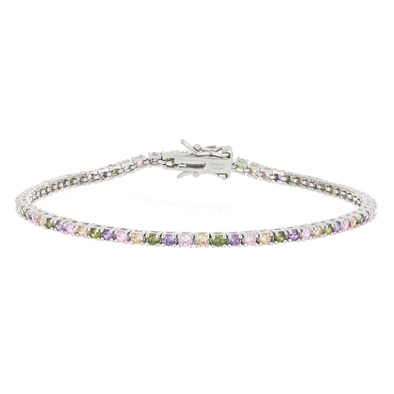 BRACCIALE CM 18 TENNIS 2MM IN ARGENTO 925