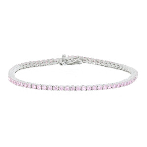 BRACCIALE CM 18 TENNIS 2MM IN ARGENTO 925