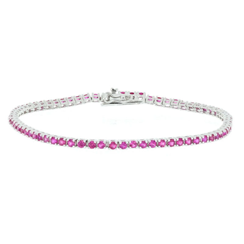 BRACCIALE CM 18 TENNIS 2MM IN ARGENTO 925