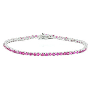 BRACCIALE CM 18 TENNIS 2MM IN ARGENTO 925