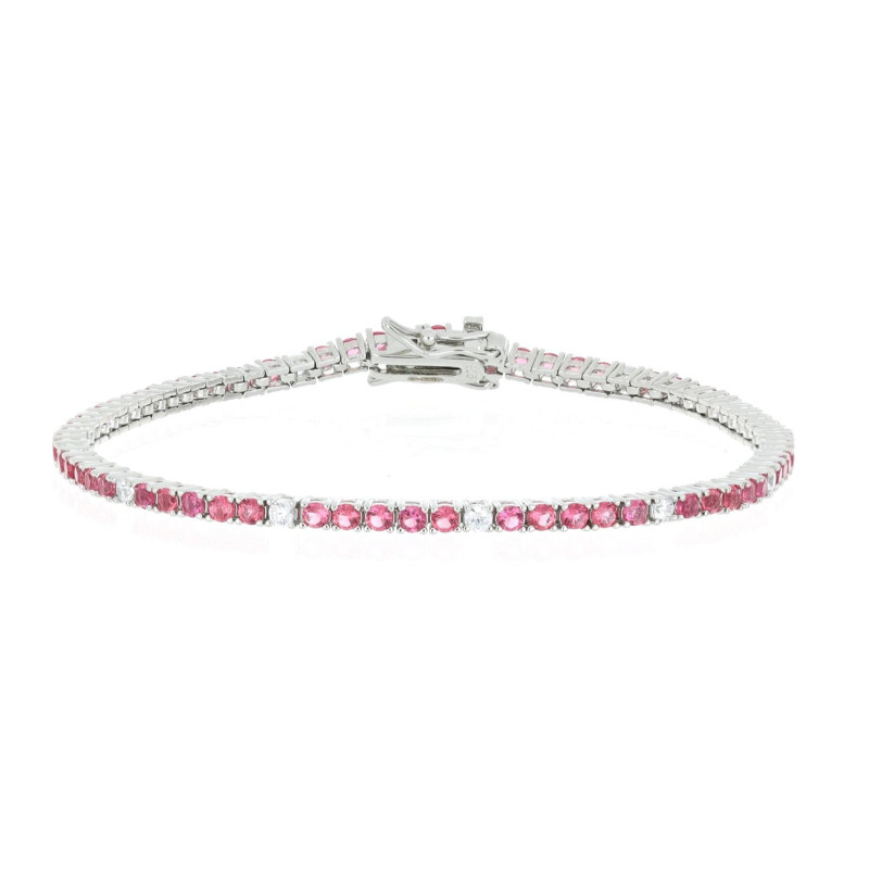 BRACCIALE CM 18 TENNIS 2MM IN ARGENTO 925