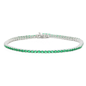 BRACCIALE CM 18 TENNIS 2MM IN ARGENTO 925