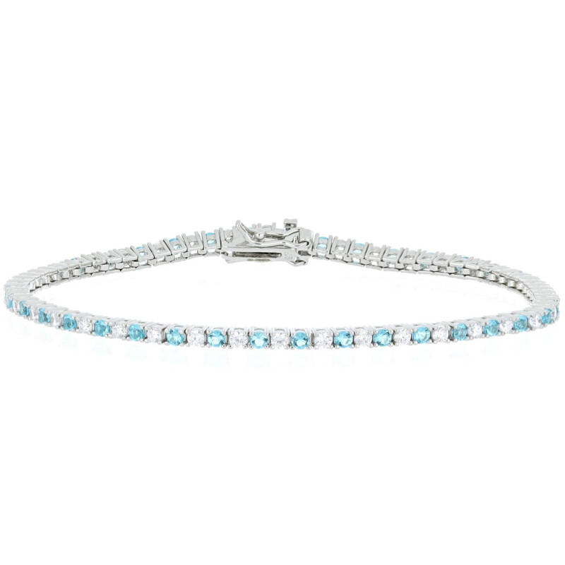 BRACCIALE CM 18 TENNIS 2MM IN ARGENTO 925