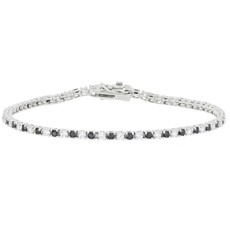 BRACCIALE CM 18 TENNIS 2MM IN ARGENTO 925