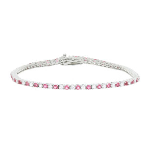 BRACCIALE CM 18 TENNIS 2MM IN ARGENTO 925