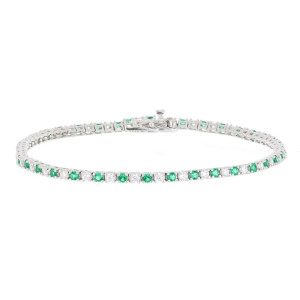 BRACCIALE CM 18 TENNIS 2MM IN ARGENTO 925