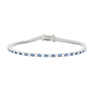 BRACCIALE CM 18 TENNIS 2MM IN ARGENTO 925