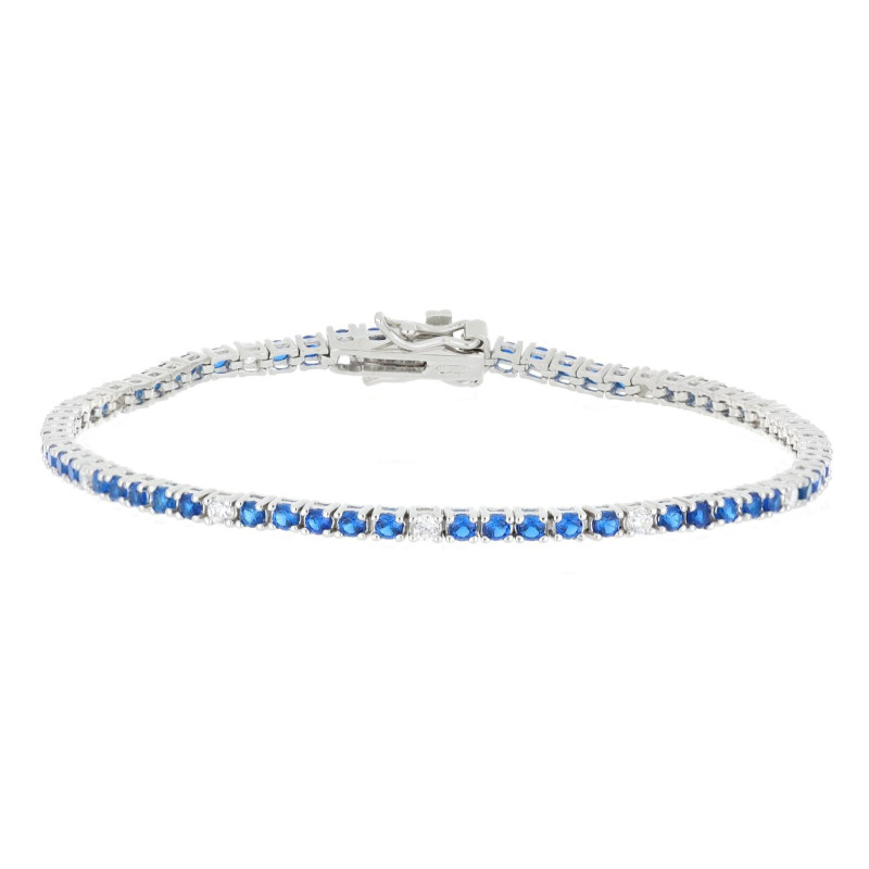 BRACCIALE CM 18 TENNIS 2MM IN ARGENTO 925