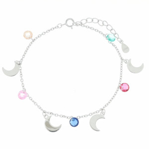 BRACCIALE CM 17+3 PRAGA IN ARGENTO 925