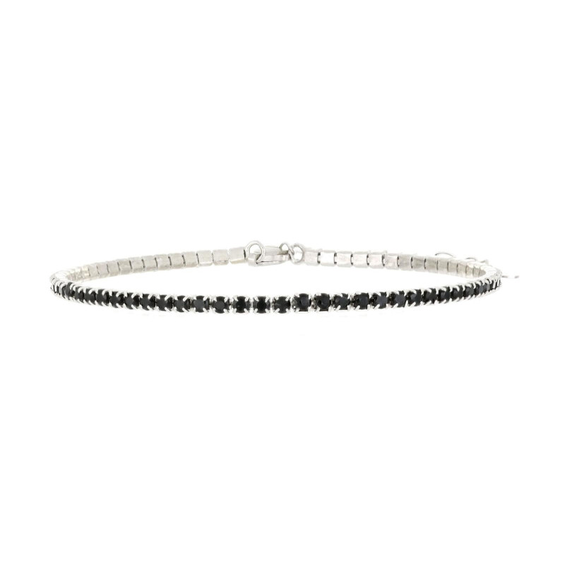 BRACCIALE TENNIS 2MM IN ARGENTO 925