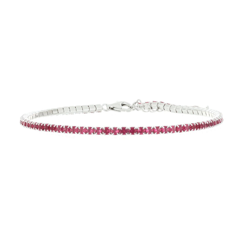 BRACCIALE TENNIS 2MM IN ARGENTO 925