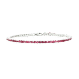 BRACCIALE TENNIS 2MM IN ARGENTO 925