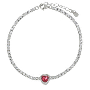 BRACCIALE CUPIDO IN ARGENTO 925 CUORE