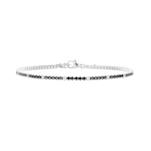 BRACCIALE CM 16+3 TENNIS 1,5MM IN ARGENTO 925