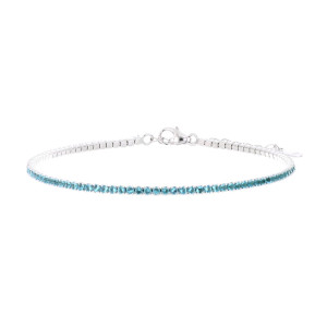 BRACCIALE CM 16+3 TENNIS 1,5MM IN ARGENTO 925