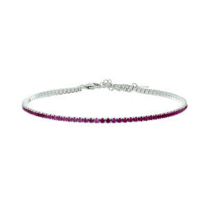 BRACCIALE TENNIS 1,5MM IN ARGENTO 925