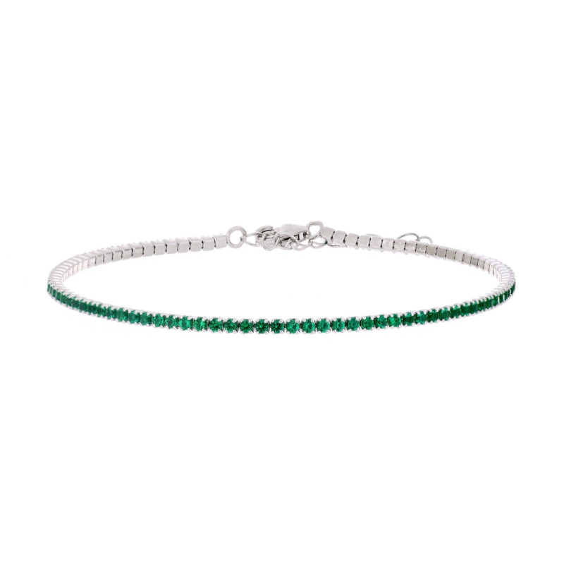 BRACCIALE CM 16+3 TENNIS 1,5MM IN ARGENTO 925