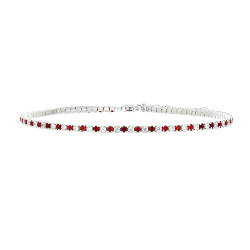 BRACCIALE CM 16+3 TENNIS 1,5MM IN ARGENTO 925