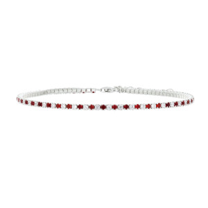 BRACCIALE CM 16+3 TENNIS 1,5MM IN ARGENTO 925