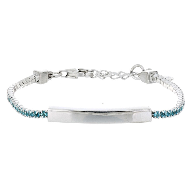 BRACCIALE CM 12+3 TENNIS BABY IN ARGENTO 925