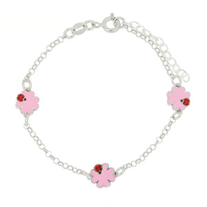 BRACCIALE "BABY" IN ARGENTO 925 3 SOGGETTI