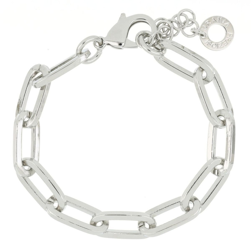 BRACCIALE BOREA BIANCO CM 23+4 IN OTTONE