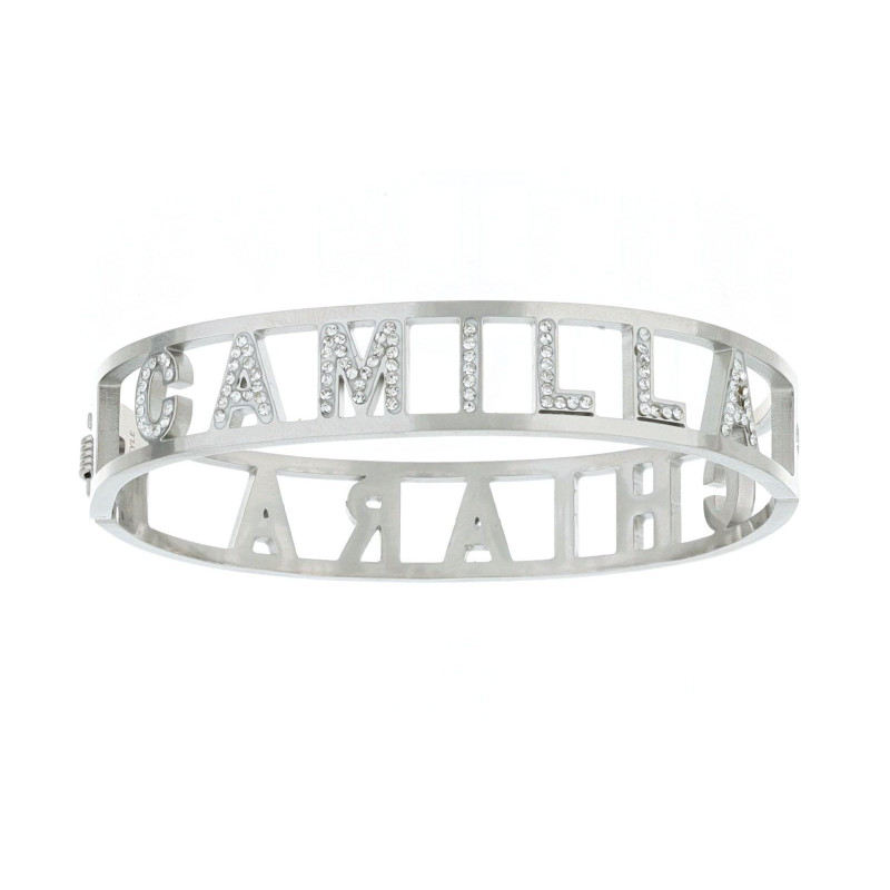 BRACCIALE NOME IN ACCIAIO "CAMILLA"