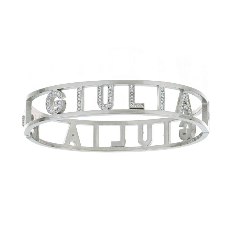 BRACCIALE NOME IN ACCIAIO "GIULIA"