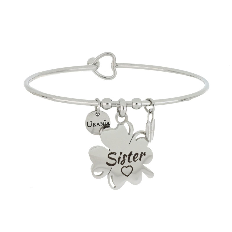 BRACCIALE "PENSIERO" "SISTER" MM 23 IN ACCIAIO