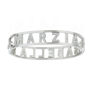 BRACCIALE NOME IN ACCIAIO "MARZIA"