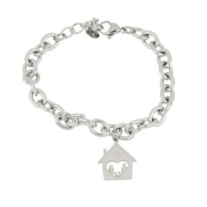 BRACCIALE NAIROBI CASA MM 21 IN ACCIAIO