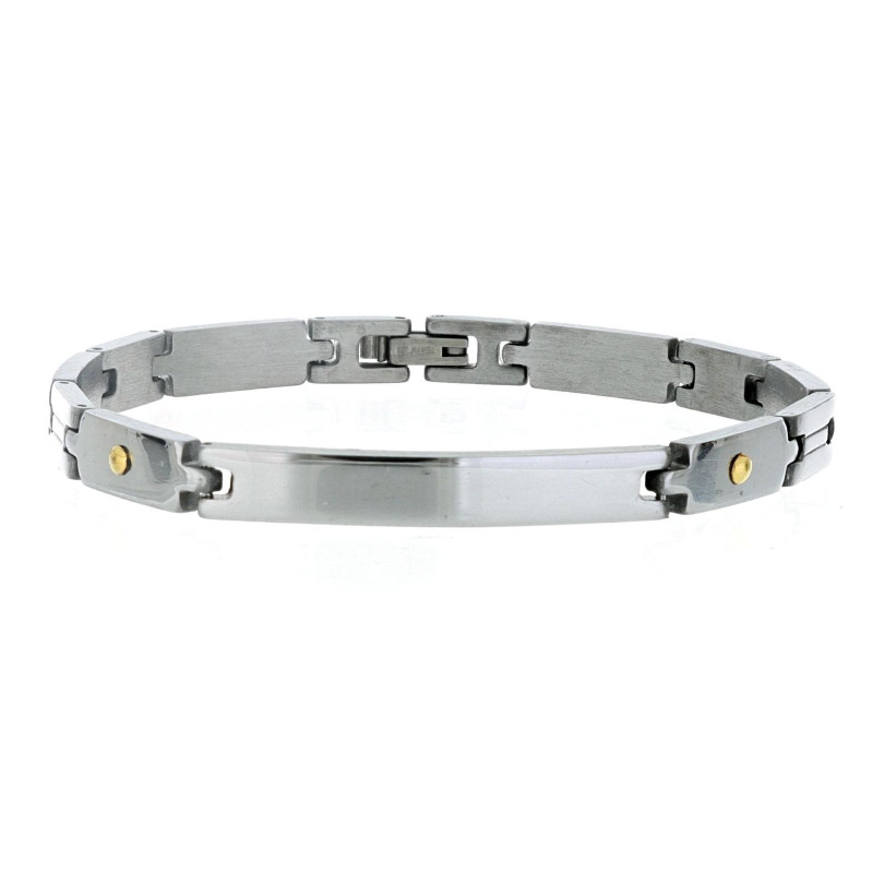 BRACCIALE CM 21 UOMO IN ACCIAIO