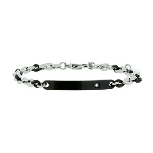 BRACCIALE CM 19+3 UOMO IN ACCIAIO